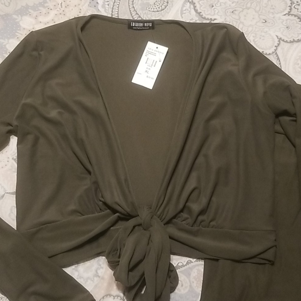 Olive Skirt with top